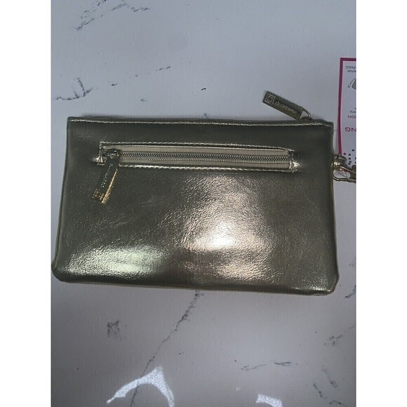 𝅺LIZ Claiborne Charging Wristlet Gold New With‎ Tags - Picture 9 of 9